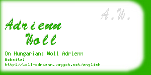 adrienn woll business card